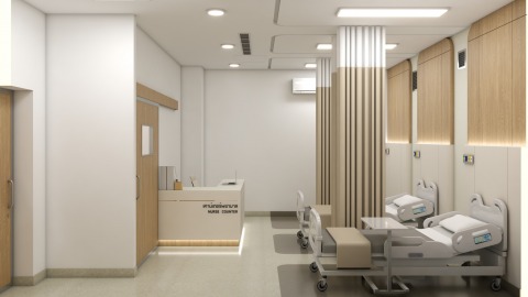 งานตกแต่งภายในโรงพยาบาล
